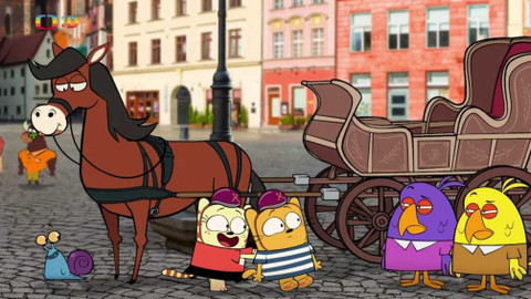 Olí a Jůla - Povídaví papoušci v Polsku