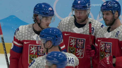 XXIV. zimní olympijské hry 2022 Peking - Hokej: Česko - Dánsko