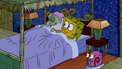 SpongeBob v kalhotách - Doručíme pizzu / Ananase, sladký ananase