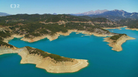 Řecko z výšky - Sever