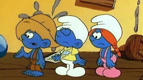 Šmoulové - Zlobivý přítel malých Šmoulat/Sašetčiny panenky