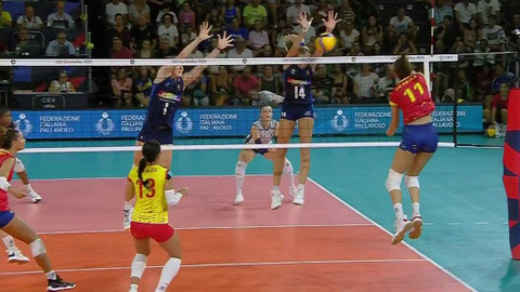 ME ve volejbalu žen 2023 - Itálie - Španělsko