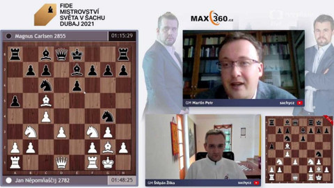 MS v šachu 2021 Dubaj - Magnus Carlsen vs. Ian Nepomniachtchi