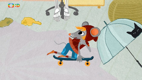 Němčina s Mitzi a Maus - 6/26 Mitzi a Maus skládají mapu Evropy