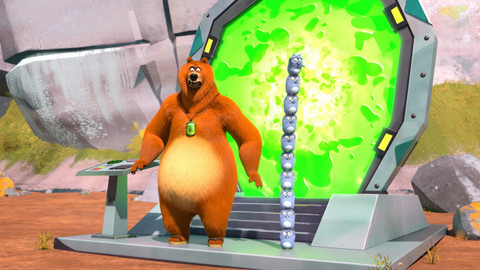 Méďa a lumíci - Medvěd z jiného světa