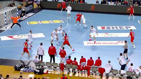 Házená - Chorvatsko - Česko