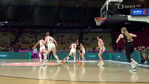 ME v basketbalu žen 2025 - Česko - Německo