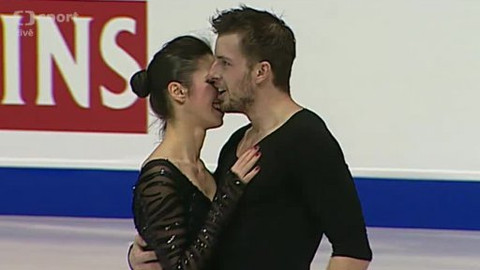 ME v krasobruslení 2013 Chorvatsko - Krátký program sportovních dvojic 2.