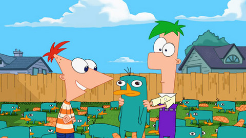 Phineas a Ferb - 8/39 Tadeáš a Thór / Letadlo, letadlo