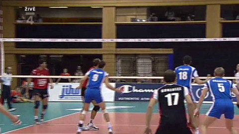 Volejbal - VK Jihostroj České Budějovice - Dinamo Moskva