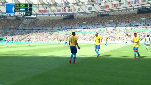 XXXI. letní olympijské hry 2016 Rio de Janeiro - Fotbal: Brazílie - Honduras (muži)