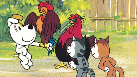 Pejsek Rexík - 11/50 Rexík a havran