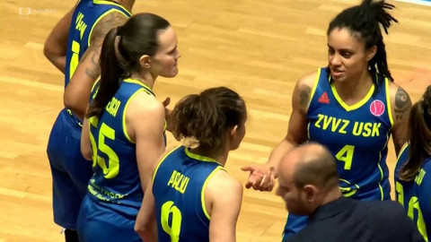 Evropská liga v basketbalu - Dynamo Kursk - ZVVZ USK Praha