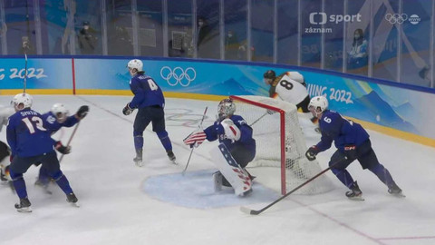 XXIV. zimní olympijské hry 2022 Peking - Hokej: USA - Německo