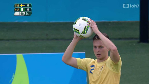 XXXI. letní olympijské hry 2016 Rio de Janeiro - Fotbal: Švédsko – Nigérie (muži)