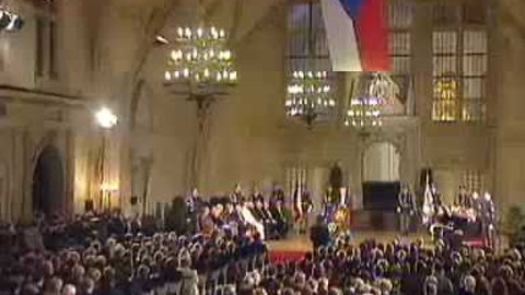 Předávání státních vyznamenání prezidentem republiky - 28. října 2006