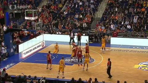 Evropská liga v basketbalu - ALBA Berlín - Galatasaray Liv Hospital Istanbul