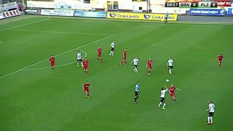Fotbal - FC Zbrojovka Brno - FC Viktoria Plzeň