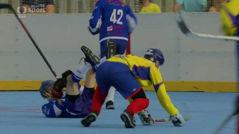 Hokejbal - HC Kert Park Praha - HBC Autosklo-H.A.K. Pardubice