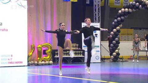 Akrobatický rokenrol - Mistrovství ČR kategorie B a juniorů Black Cup