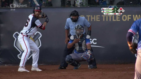 MS v softballu mužů 2019 Česko - Česko - Filipíny