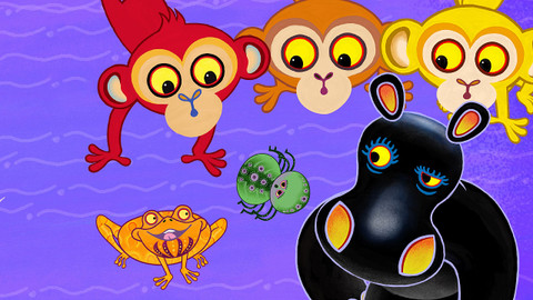 Příběhy Tinga Tinga - 12/52 Proč má pavouk štíhlý pas