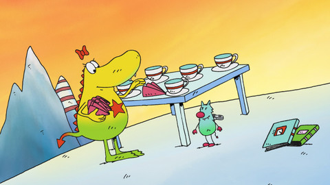 Příšerka Molly - 30/52 Čaj a dort