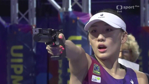 MS v moderním pětiboji 2025 Litva - Semifinále B žen