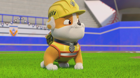 Rubble a jeho parta - Parta staví stadion! / Parta staví surfařský můstek!