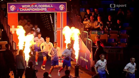 MS ve florbalu 2018 Česko - Švýcarsko - Norsko