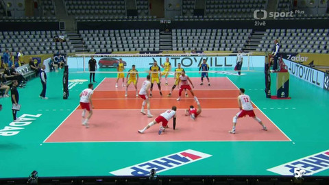 Zlatá evropská volejbalová liga - Turecko - Ukrajina