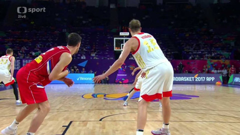 ME v basketbalu 2017 - Rusko - Srbsko
