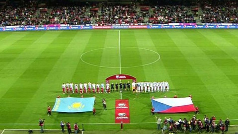 Fotbal - Česko - Kazachstán