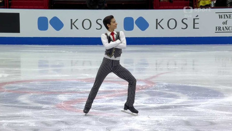 MS v krasobruslení 2018 Itálie - Krátký program mužů