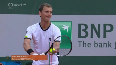 French Open 2014 - Tomáš Berdych - Aleksandr Nědovjesov