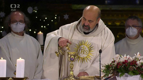 Bohoslužby v České televizi - Půlnoční mše