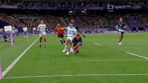 XXXIII. letní olympijské hry 2024 Paříž - Ragby 7s: Argentina - Francie