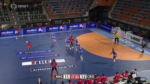 MS v házené 2021 Egypt - Angola - Chorvatsko