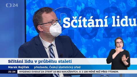 Mimořádné pořady ČT24 - Sčítání lidu 2021