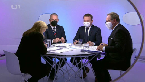 Otázky Václava Moravce - 9. ledna 2022 12:00