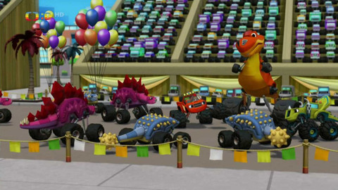 Plamínek a čtyřkoláci - 15/20 Přehlídka dinosaurů