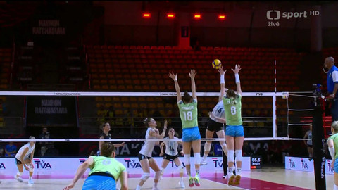 MS ve volejbalu žen 2025 Thajsko - Argentina - Slovinsko