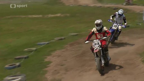 Motocyklové závody - MM ČR Supermoto 2013 Vysoké Mýto