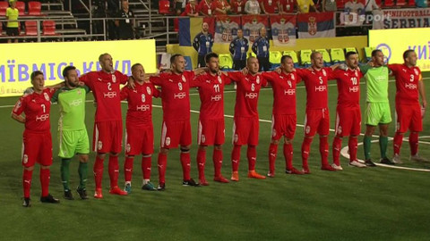 ME v malém fotbalu 2018 Ukrajina - Česko - Srbsko