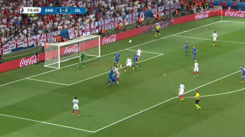 EURO 2016 - Anglie - Island