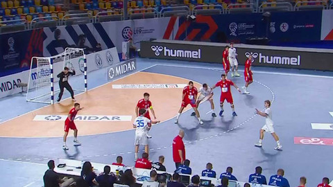 MS v házené U19 2025 Egypt - Česko - Srbsko