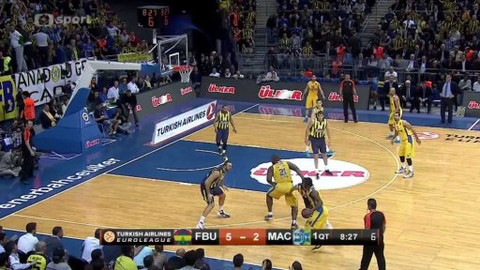 Evropská liga v basketbalu - Fenerbahce Ülker Istanbul - Maccabi Electra Tel Aviv
