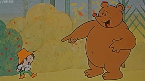 O loupežníku Rumcajsovi - Jak Rumcajs a Cipísek povalili medvěda