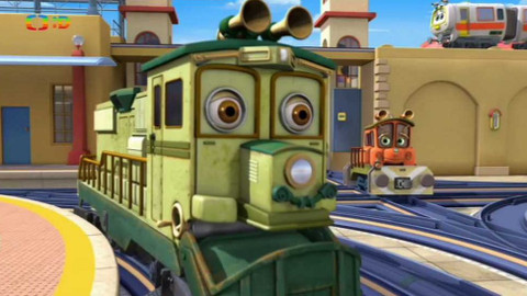 Chuggington - Veselé vláčky - 14/14 Bruníkův výcvik s jeřábem