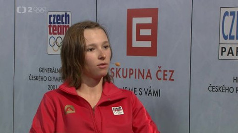 ZOH 2014 Soči - ČEZ Point - Snowboardistka Šárka Pančochová